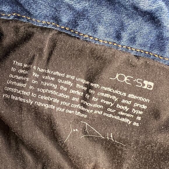 Joe's Jeans Hi Honey Stephaney Med Wash High Rise Curvy Boot Cut Jeans Size 31 - Picture 12 of 15